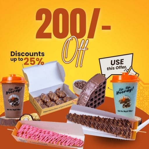 A-La-Carte Offer : 200/- off on 800/- and Above