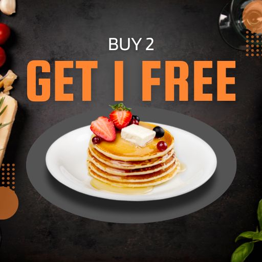 Menu Item : Buy 2 & Get 1 Free