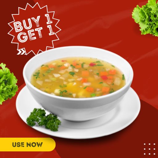 Soup : Buy 1 & Get 1 Free