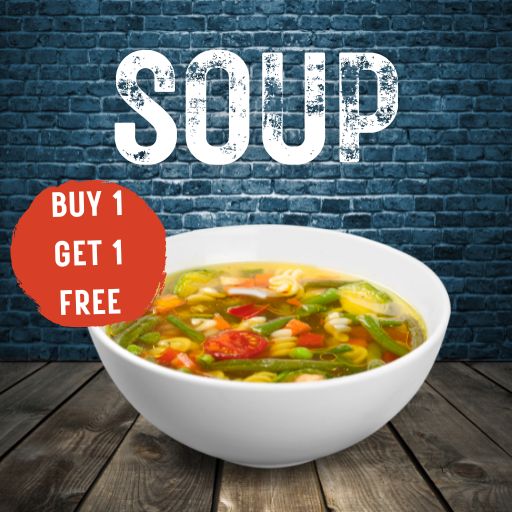 Soup Offer : Buy 1 & Get 1 Free
