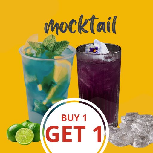 Mocktail : Buy 1 & Get 1 Free
