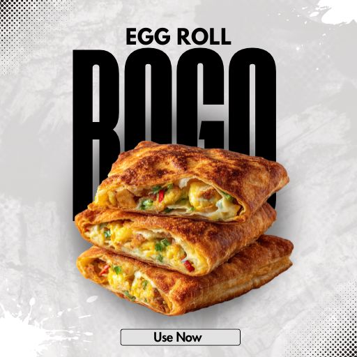 Egg Roll : Buy 1 & Get 1 Free