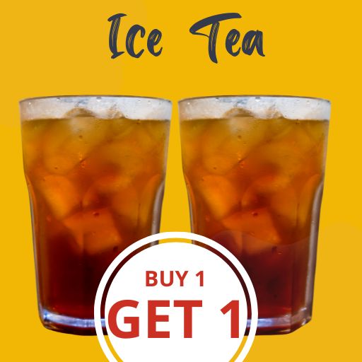 Ice Tea : Buy 1 & Get 1 Free