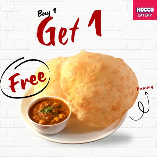 Chole Puri : Buy 1 & Get 1 Free