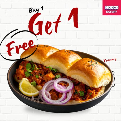 Pav Bhaji : Buy 1 & Get 1 Free