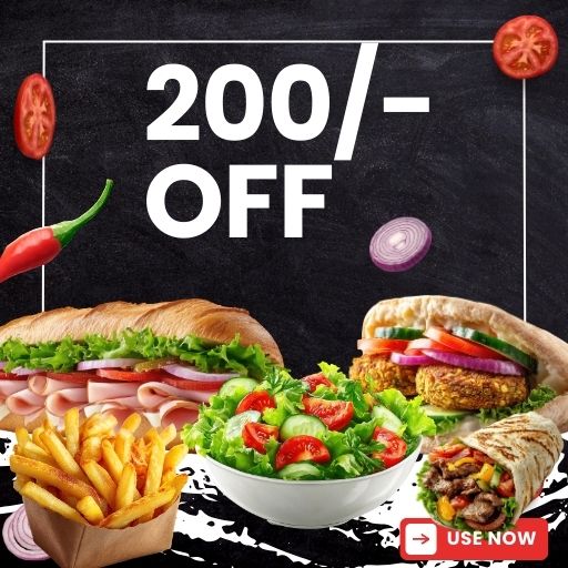 A-La-Carte Offer : 200/- off on 1000/- and Above