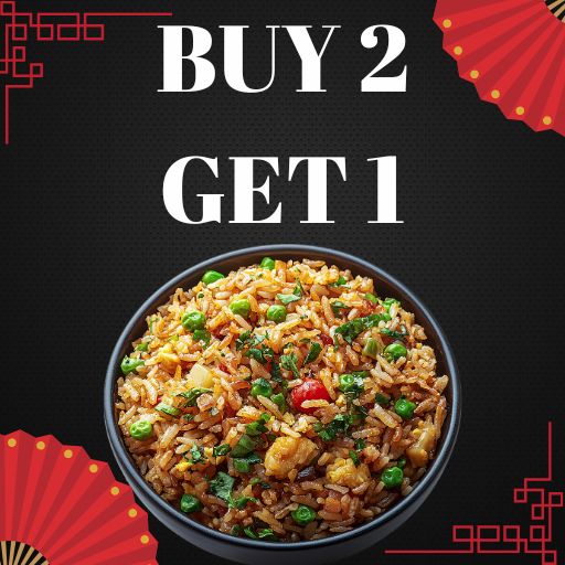 Chinese Rice (Full) : Buy 2 & Get 1 Free
