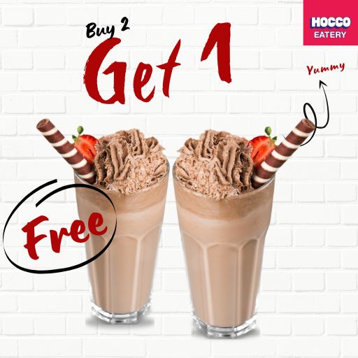 Shake : Buy 2 & Get 1 Free