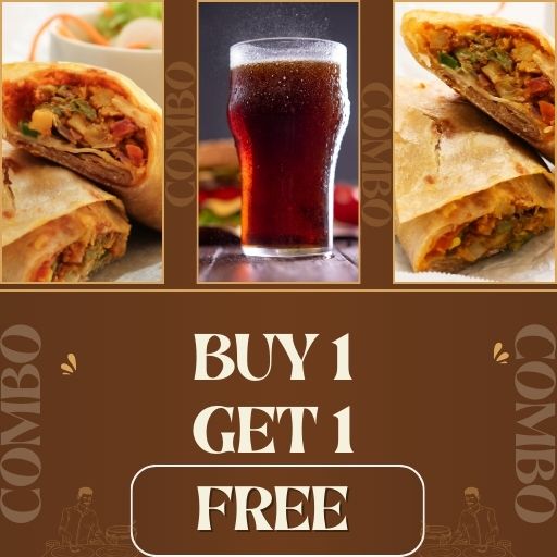 Buy 1 Any Frankie & Get 1 250ml Cold Drink Free
