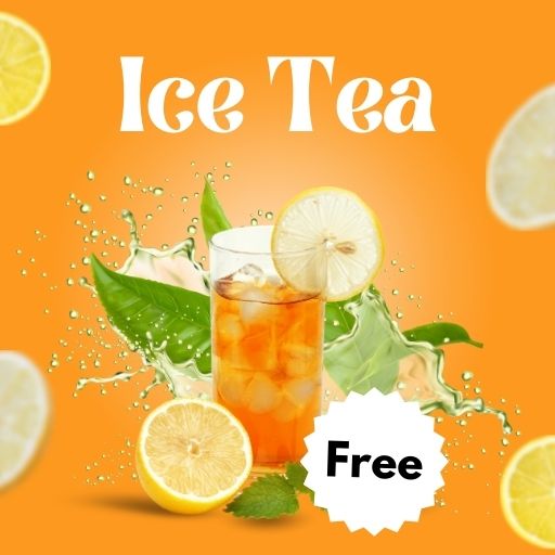 Ice Tea Free: Billing Amount 500/- and Above