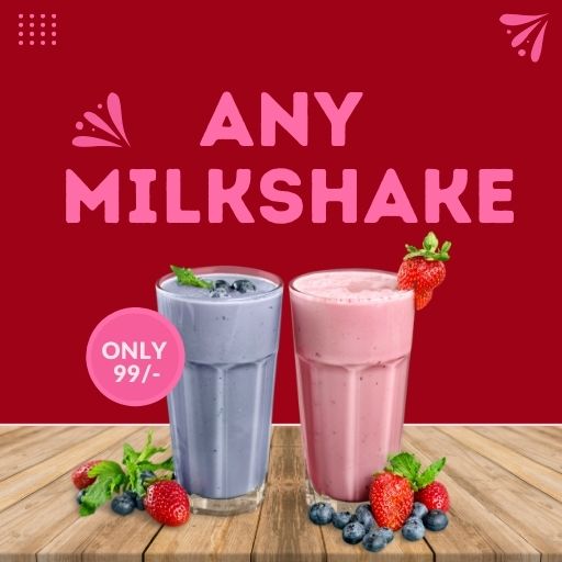 Any Shakes @ Just 99/- Only