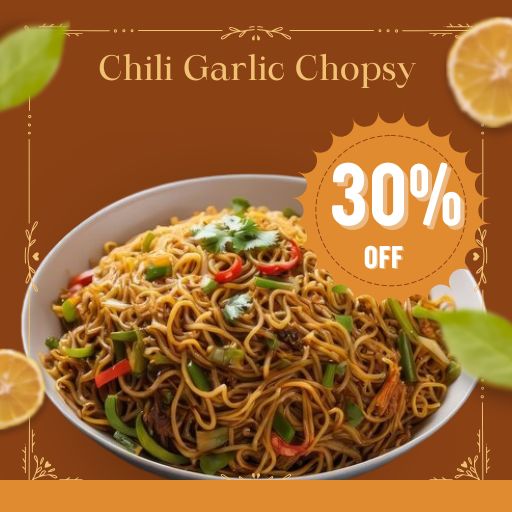 Get 30% off on Chili Garlic Chopsy / Rice Bowl