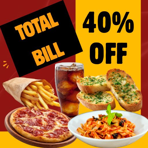 Birthday Special : Get 40% off on Total Bill ( Show Adhar Card)