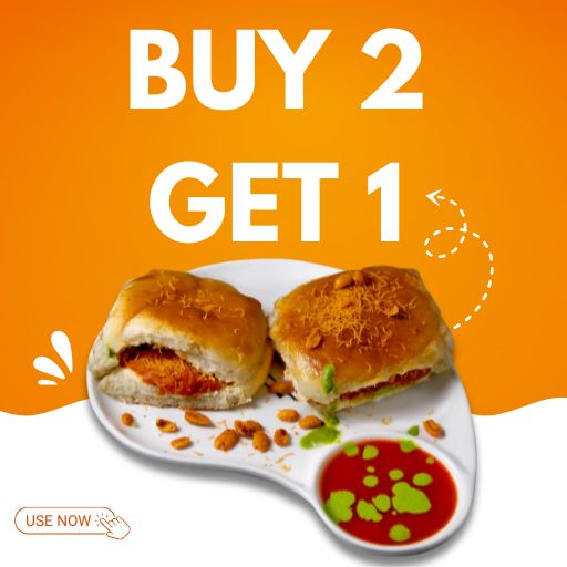 Dabeli Offer : Buy 2 & Get 1 FRee