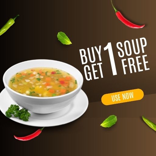 SOUP : Buy 1 Get 1 Free