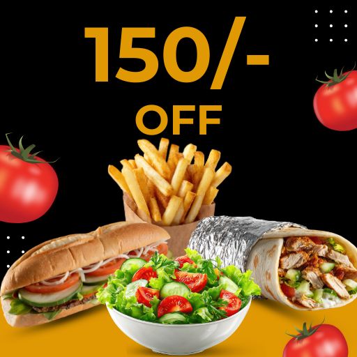 A-La-Carte Offer : 150/- Off on 999/- & Above Bill Amount