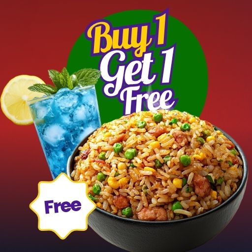 Buy 1 Rice Bowl & Get 1 Mojito Free
