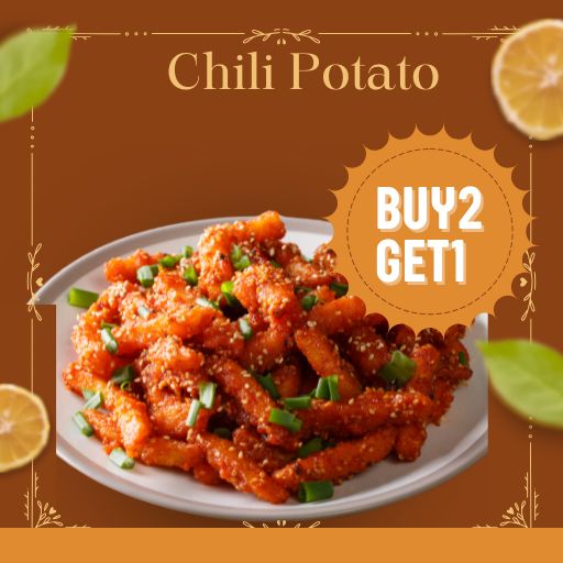 Honey Chili Potato : Buy 2 & get 1 Free