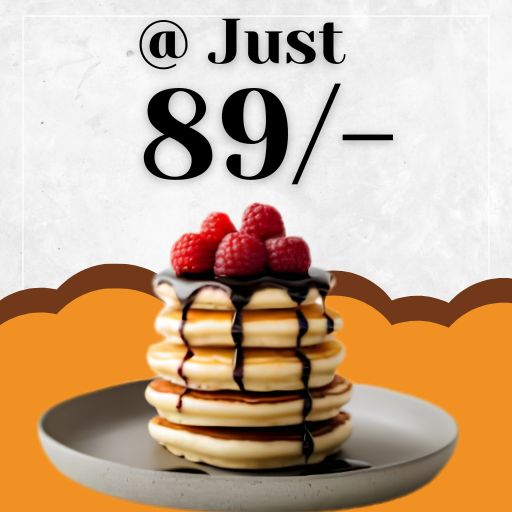 Buy Any Mini Pancake / Sticks @ Just 89/- only