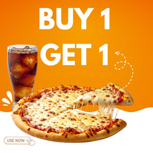 Buy 1 Any Pizza & Get 1 (200ml) Cold Drink Free