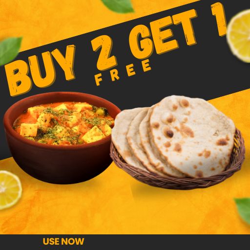 Main Course : Buy 2 & Get 1 Free