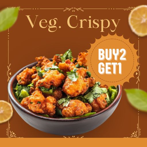 Crispy Veg : Buy 2 & Get 1 Free
