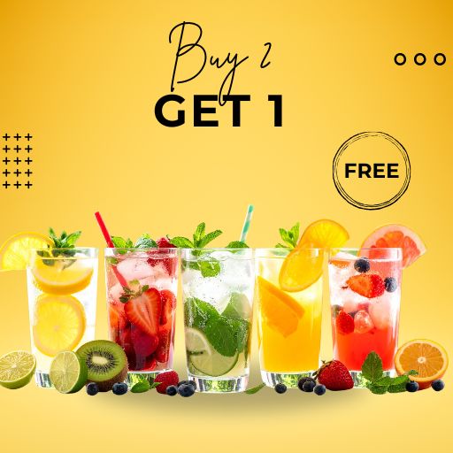 Mocktail: Buy 2 & Get 1 Free