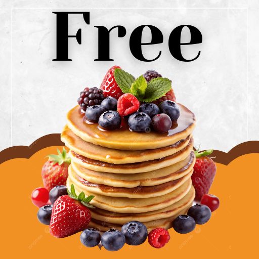 Free Belgium Mini Pancake on 249/- and above bill