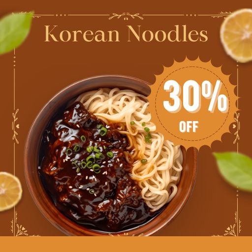 Get 30% off on Korean Noodles / Rice Bowl